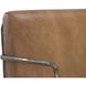 Lathan Tan Leather Lounge Chair